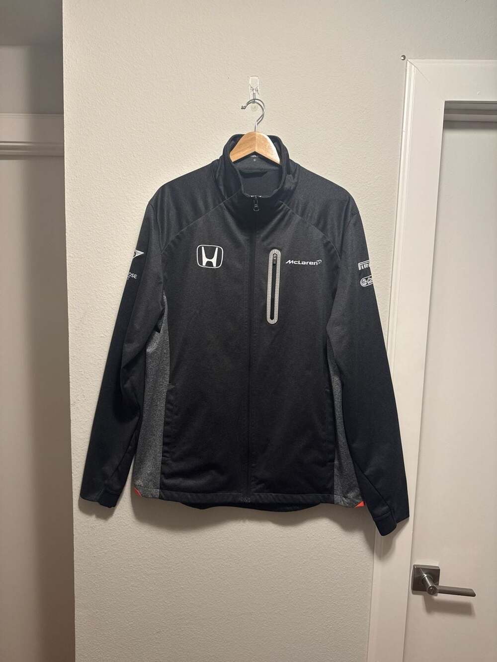 McLaren Honda F1 Soft Shell Jacket Men’s Size Large